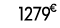 1279 € 00