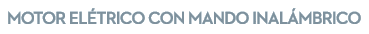 motor el trico con mando inal mbrico