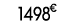 1498 € 00
