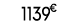 1139 € 00