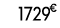 1729 € 00