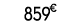 859 € 00