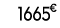 1665 € 00