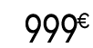 999 € 99