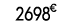 2698 € 00