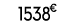 1538 € 00