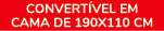 CONVERT VEL EM CAMA DE 190x110 cm