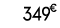 349 € 00