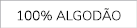 100% algod o