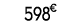 598 € 00
