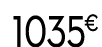 1035 € 99