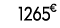 1265 € 00