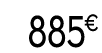 885 € 99