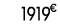 1919 € 00