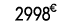 2998 € 00
