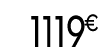 1119 € 99