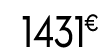 1431 € 99