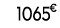 1065 € 00