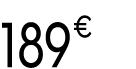 189 € 99