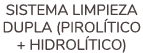 Sistema limpieza dupla (Pirol tico + Hidrol tico)
