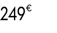 249 € 99