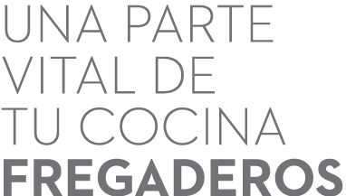 Una parte vital de tu cocina Fregaderos