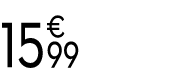 15 € 99