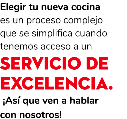 Elegir tu nueva cocina es un proceso complejo que se simplifica cuando tenemos acceso a un servicio de excelencia. ¡A...