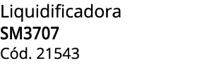 Liquidificadora SM3707 C d. 21543