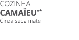 Cozinha Cama eu** Cinza seda mate