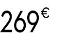 269 € 99