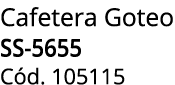 Cafetera Goteo Ss 5655 C d. 105115
