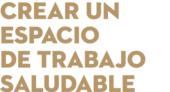 crear un espacio de trabajo saludable