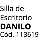 Silla de Escritorio danilo C d. 113619