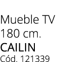 Mueble TV 180 cm. cailin C d. 121339