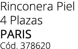 Rinconera Piel 4 Plazas paris C d. 378620