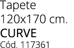 Tapete 120x170 cm. CURVE C d. 117361