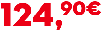 124,90€