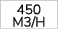 450 m3/h