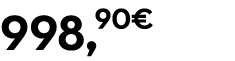 998,90€