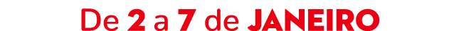 De 2 a 7 de janeiro
