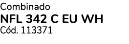 Combinado NFL 342 C EU WH C d. 113371