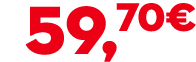 59,70€