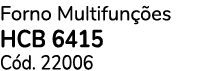 Forno Multifun es HCB 6415 C d. 22006