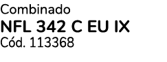 Combinado NFL 342 C EU IX C d. 113368