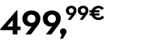 499,99€