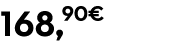 168,90€