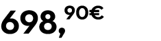 698,90€