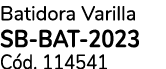 Batidora Varilla SB-BAT-2023 C d. 114541