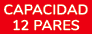 Capacidad 12 pares